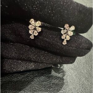 14k diamond earrings